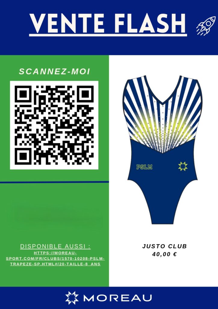 Vente Flash – Justaucorps d’entraînement Moreau